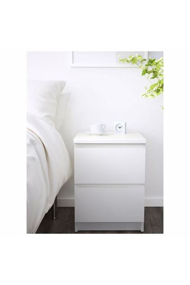 Malm Komodin, Beyaz - 2