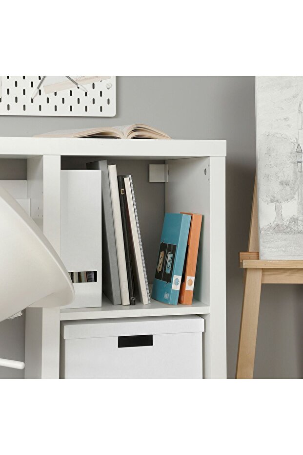 çalışma masası, beyaz - 6