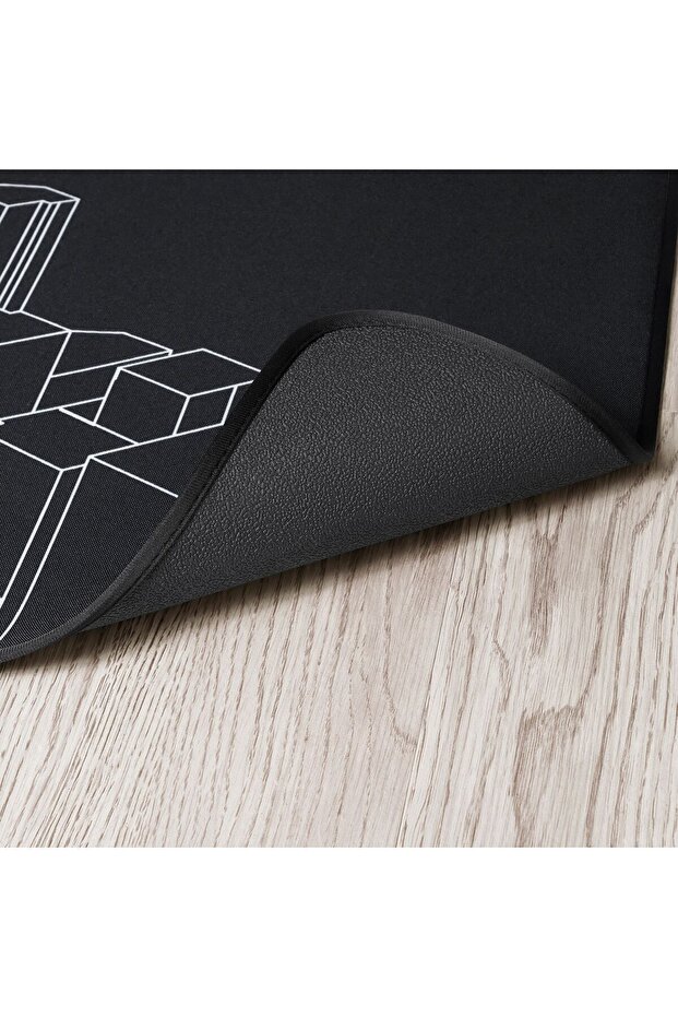 Floor Protector, Mouse Pad, Black, 110X100 - 3