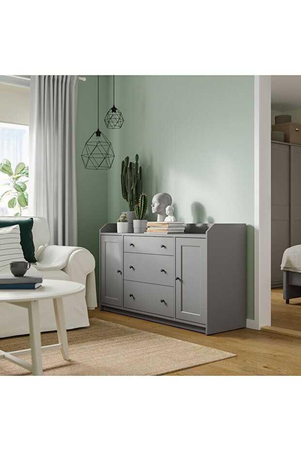 dolap, gri, 140x84 cm - 3