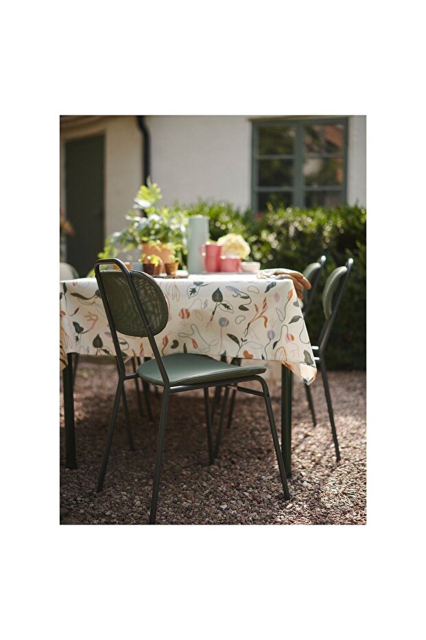 sandalye, yeşil - 1