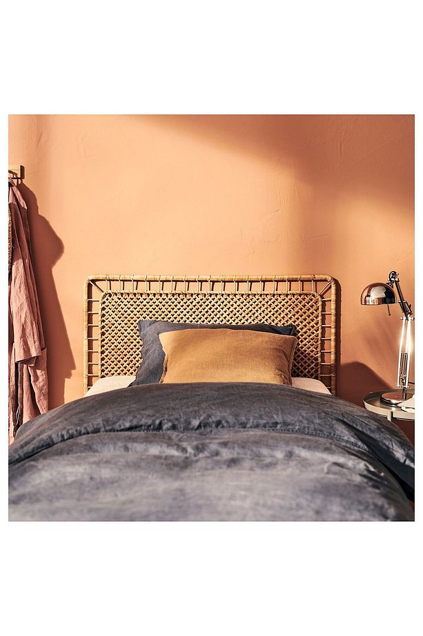 yatak başı, rattan, el yapımı - 3