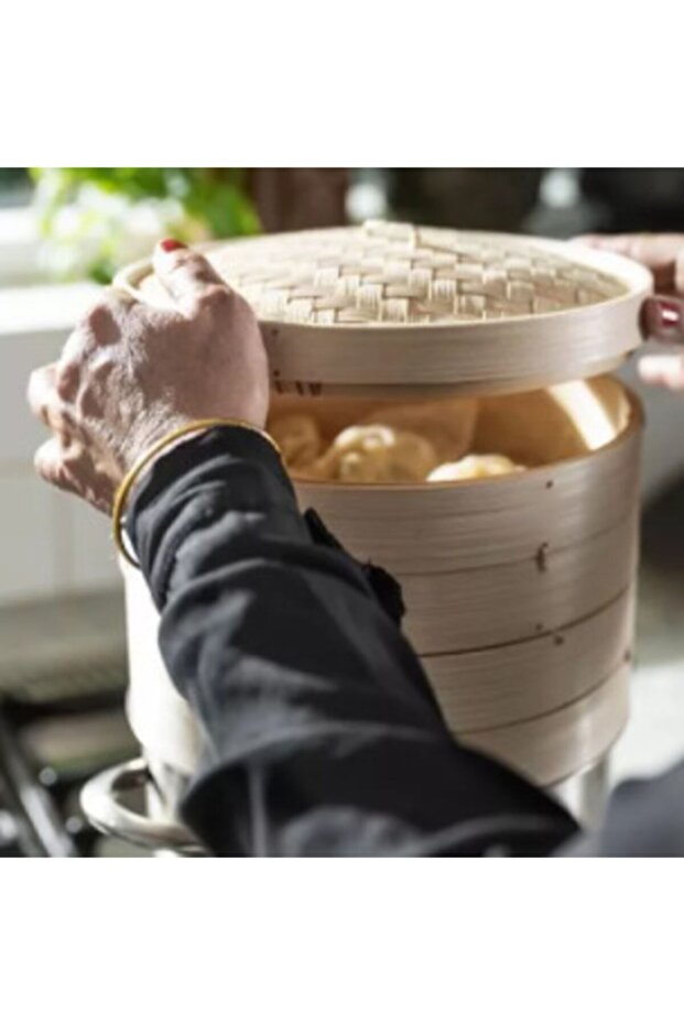 Klockren Buharda Pişirici, Bambu - 4