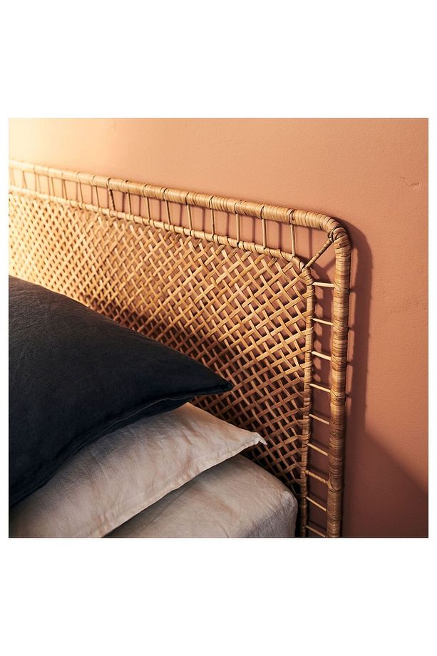 yatak başı, rattan, el yapımı - 2