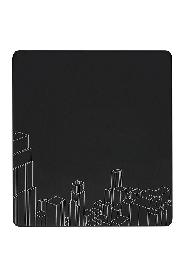 Floor Protector, Mouse Pad, Black, 110X100 - 1