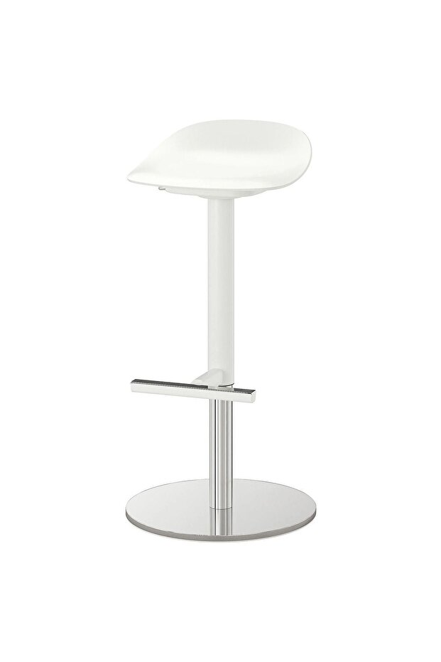 Beyaz 76 Cm Bar Taburesi - 3