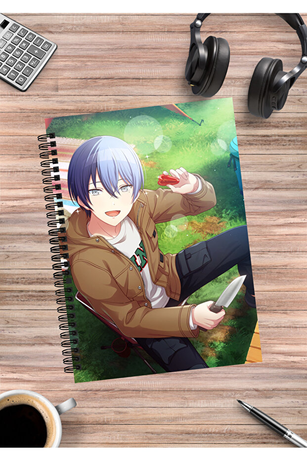 Project Sekai Pjsekai Aoyagi Toyaanime Spiral Notebook A5 (50 Sheets)