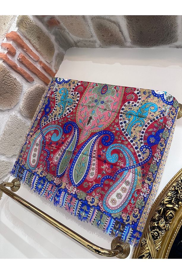 Hint ipeği Şal - 1