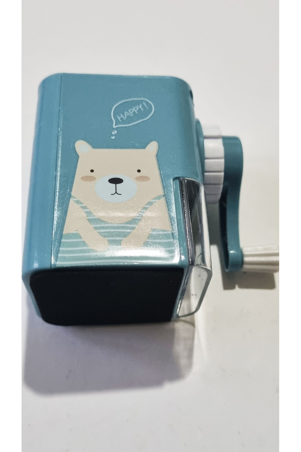 مبراة أقلام الرصاص المثالية لسطح المكتب مع درج القمامة - صورة ملونة، LH0070 - 8