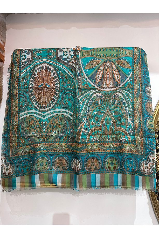 Hint ipeği şal - 2