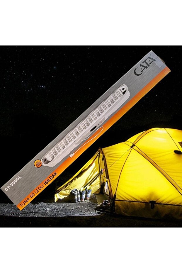 60 Led Şarjlı Işıldak - 2