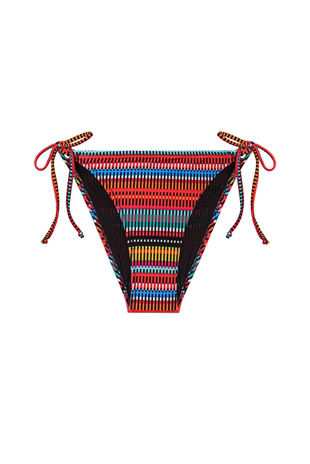 مجموعة بيكيني مثلثة منقوشة مخططة من لورمونت - 4