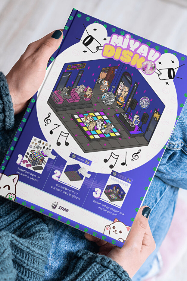 Miyav Disko Sticker Puzzle - 4