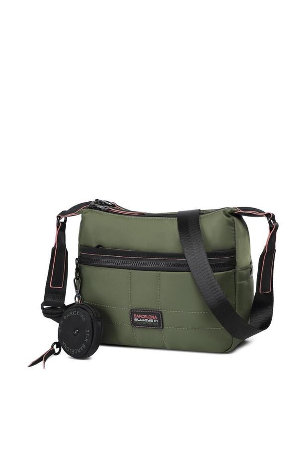 21K Barcelona Special Fabric Crossbody Women's Messenger Bag 3260