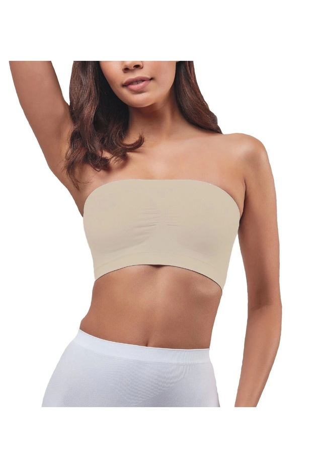 860 B-08 Kadın Strapless - 4