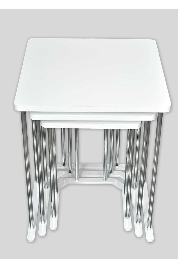 Erciyes 3 lü zigon sehpa mdf - 4
