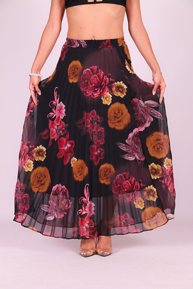 Kadın Pileli Etek - 2