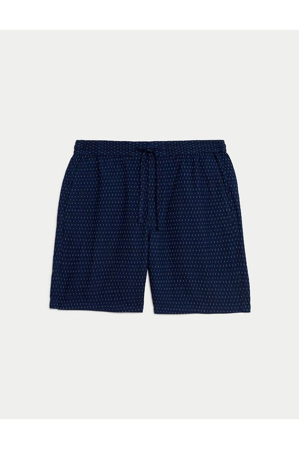 Saf Pamuklu Regular Fit Şort - 7