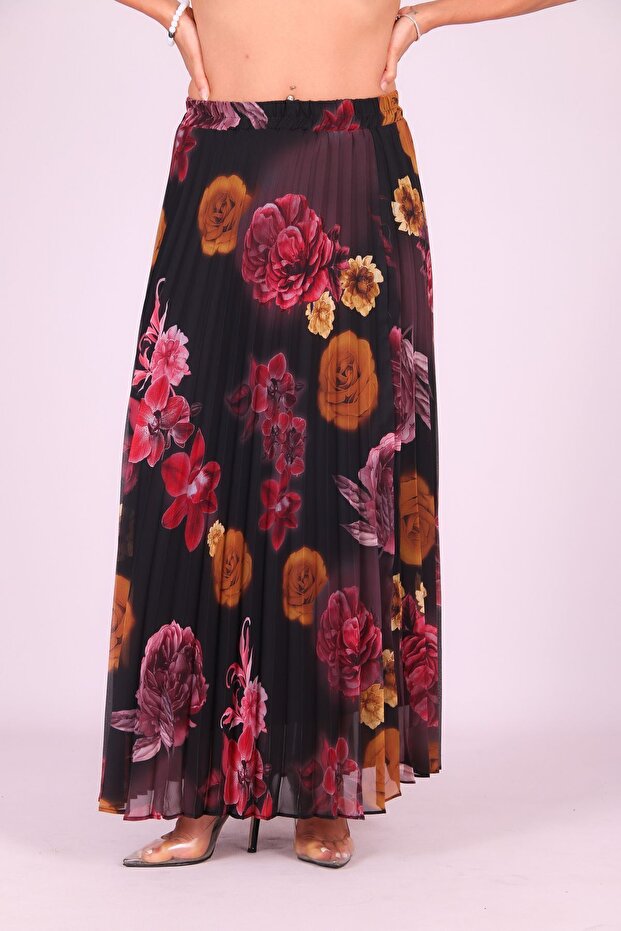 Kadın Pileli Etek - 6