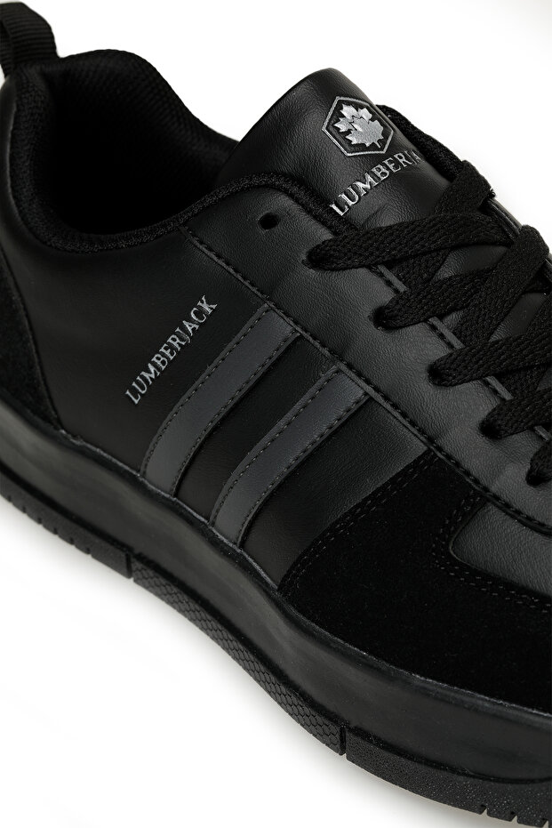 حذاء رياضي رجالي أسود من KLAN 3PR - 7