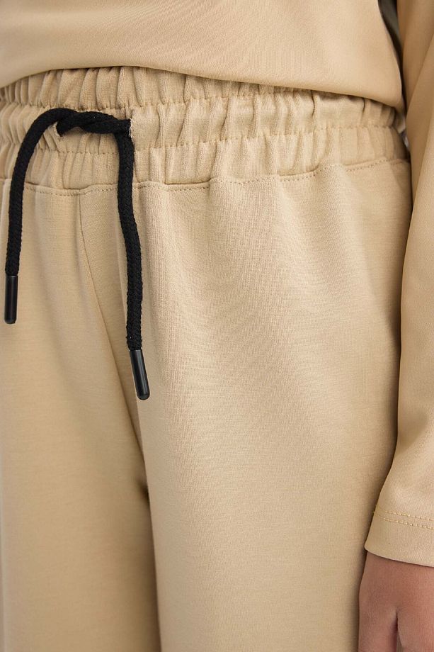 Kız Çocuk Beli Lastikli Cepli Jogger Eşofman Altı D9622A825SM - 5