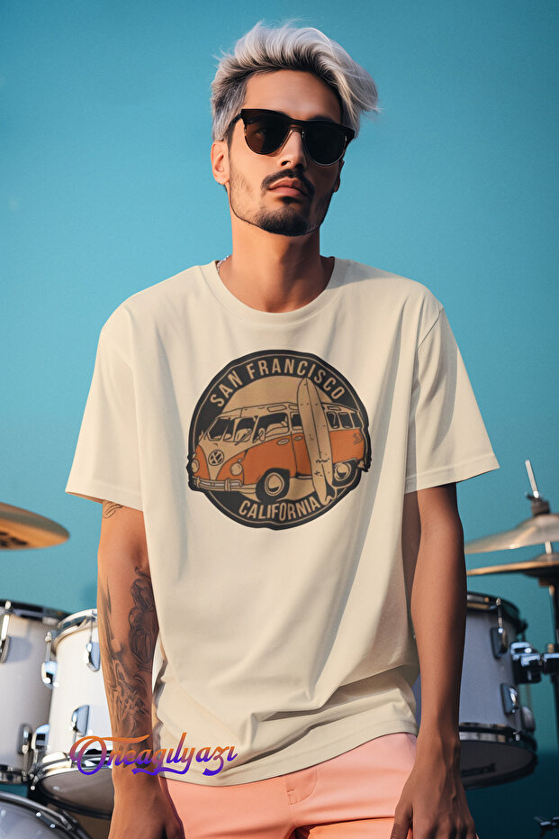 Vosvos Printed Oversize T-Shirt