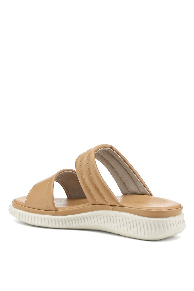 Afeya 2fx Camel Kadın Terlik - 3