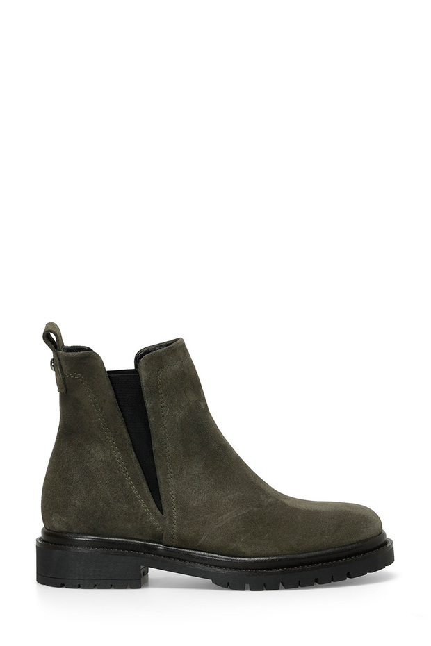 Imelda 4Pr Khaki Women's Chelsea Boots