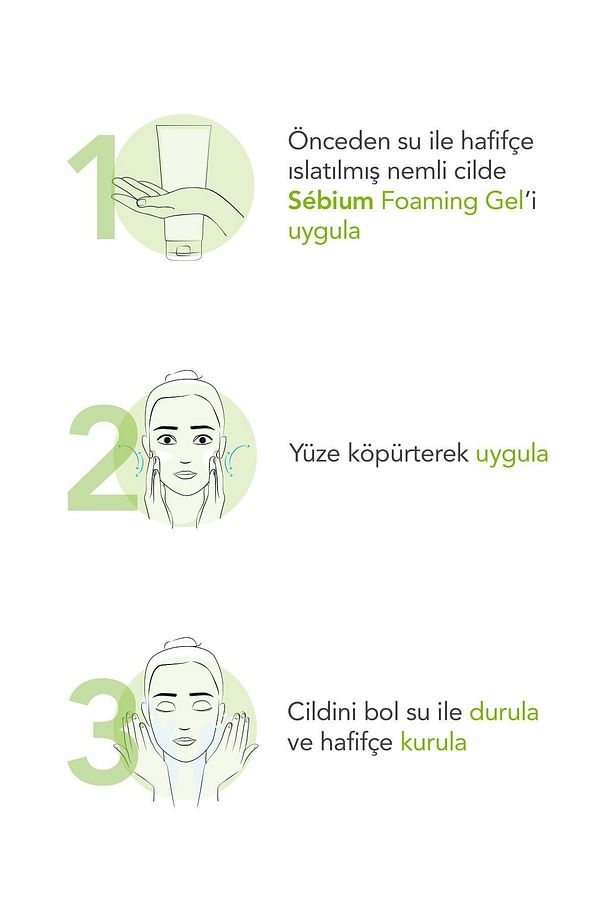 Sebium Karma, Yağlı ve Akne Eğilimli Ciltler Sivilce, Siyah Nokta Karşıtı Yüz Temizleme Jeli 200 ml - 5