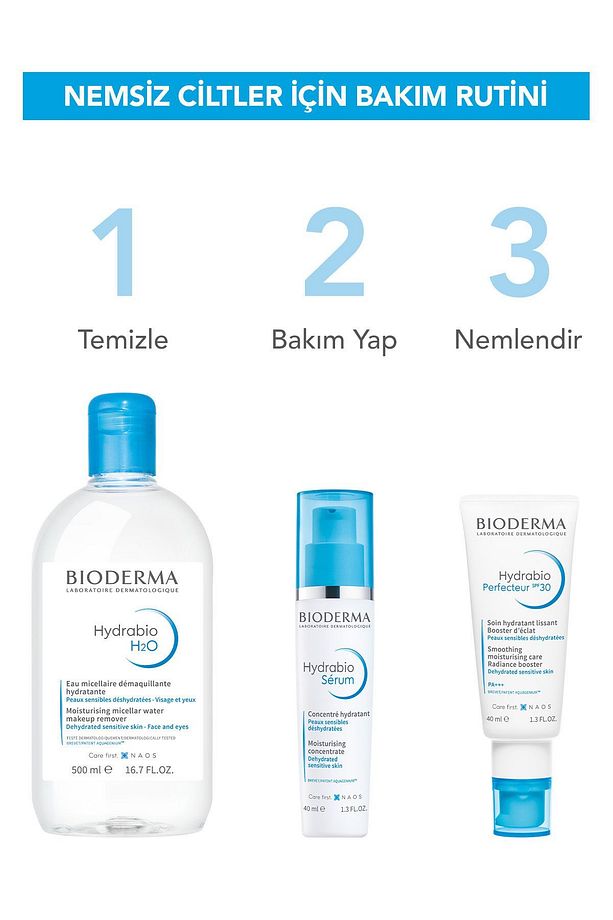 Hydrabio H2O Micellar Makyaj Temizleme Suyu 2'li Set Nemlendirici Yüz ve Göz Çevresi 500 ml - 6