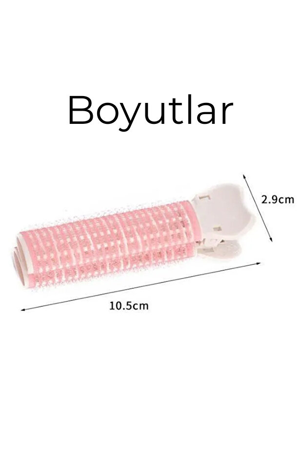 Klipsli Saç Bigudi Set - 8