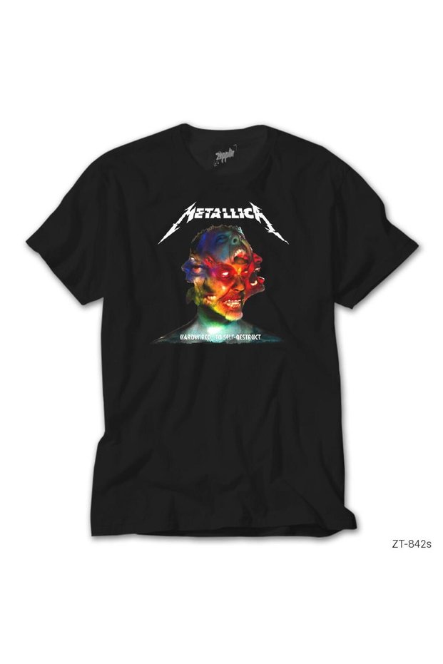 Μπλουζάκι Metallica Hardwired Μαύρο