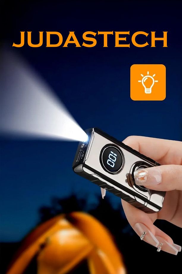 K17 USB Şarjlı 2 Arc Alevsiz Çakmak -New Style - 6