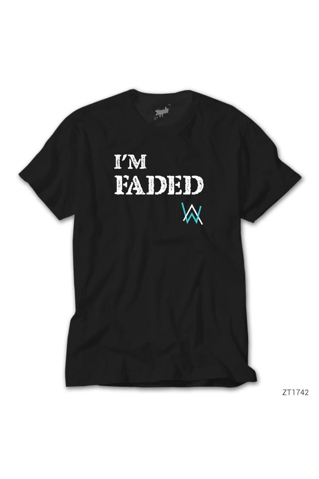 Alan Walker Faded Black T-Shirt