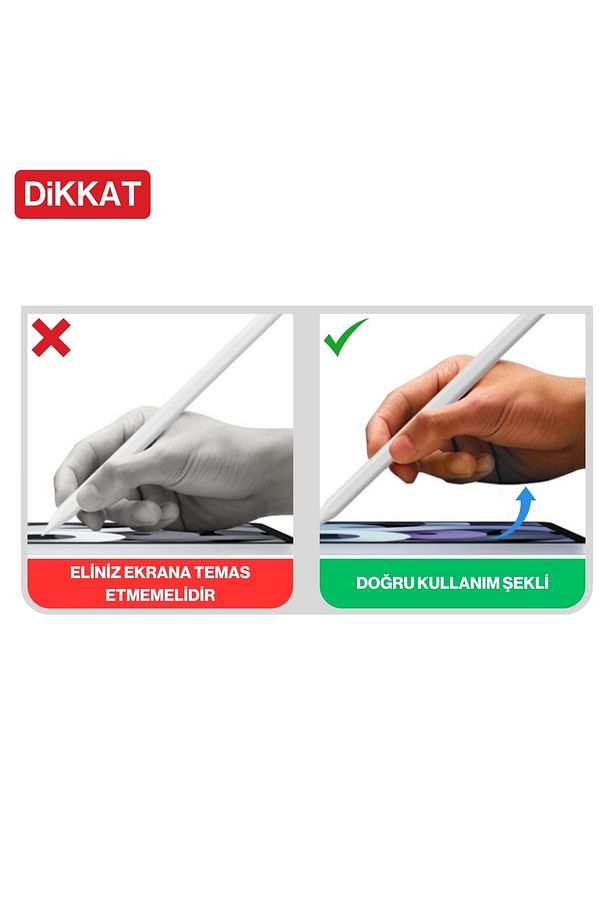 İos Android Windows Uyumlu Tablet Telefon Ipad Yazı Çizim Kalemi Yedek Uç - 4