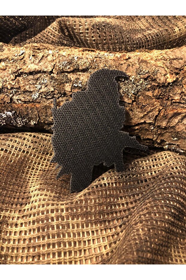 Tactical Raven Patch/Peç/Arma (9,2 x 8cm) - 3