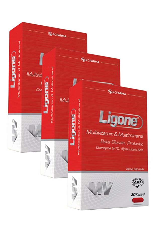 Multivitamin 30 Kapsül 3 Adet - 1