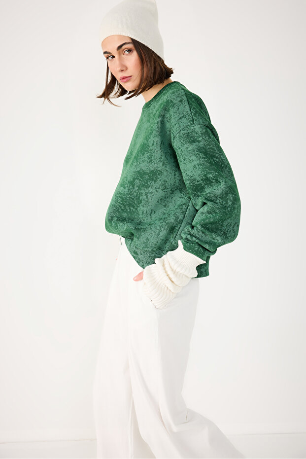 Washable Basic Sweatshirt