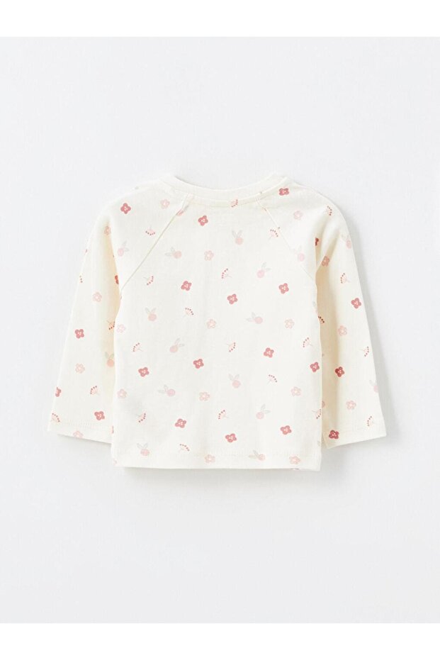 Baskılı Kız Bebek Hastane Çıkış Seti - 4