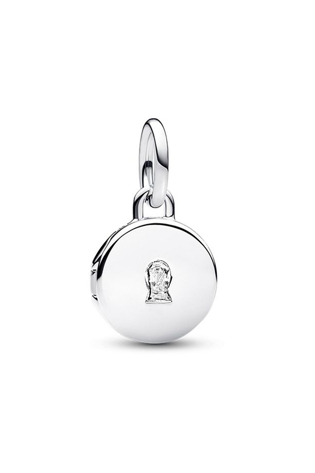 Açılabilir ve Yazı Yazılabilir Aşk Madalyon Sallantılı Charm - 1