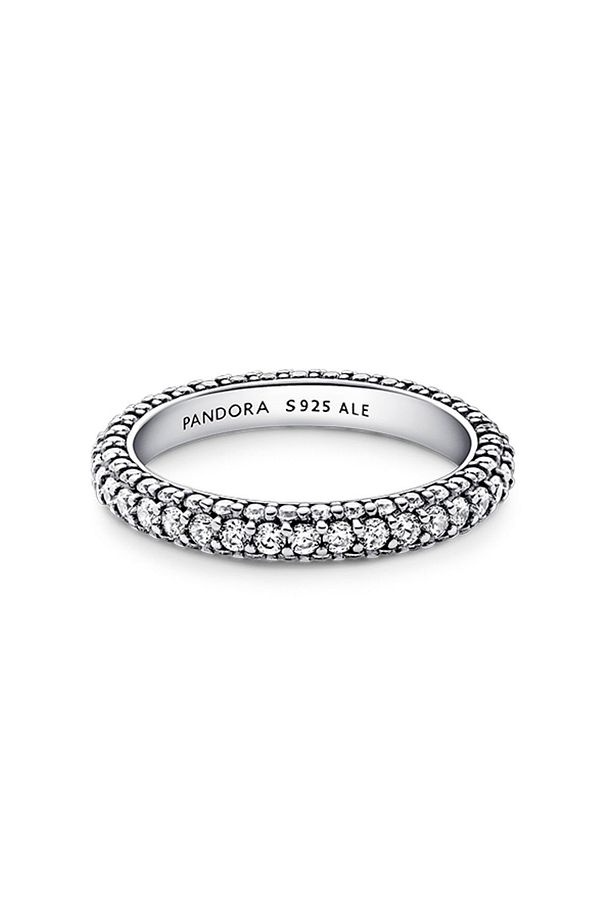 Timeless Tek Sıra Pavé Yüzük - 2