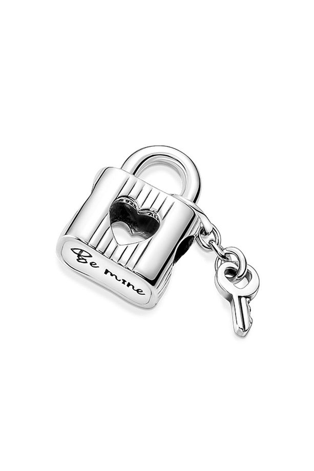 Kilit Ve Kalpli Anahtar Charm - 4