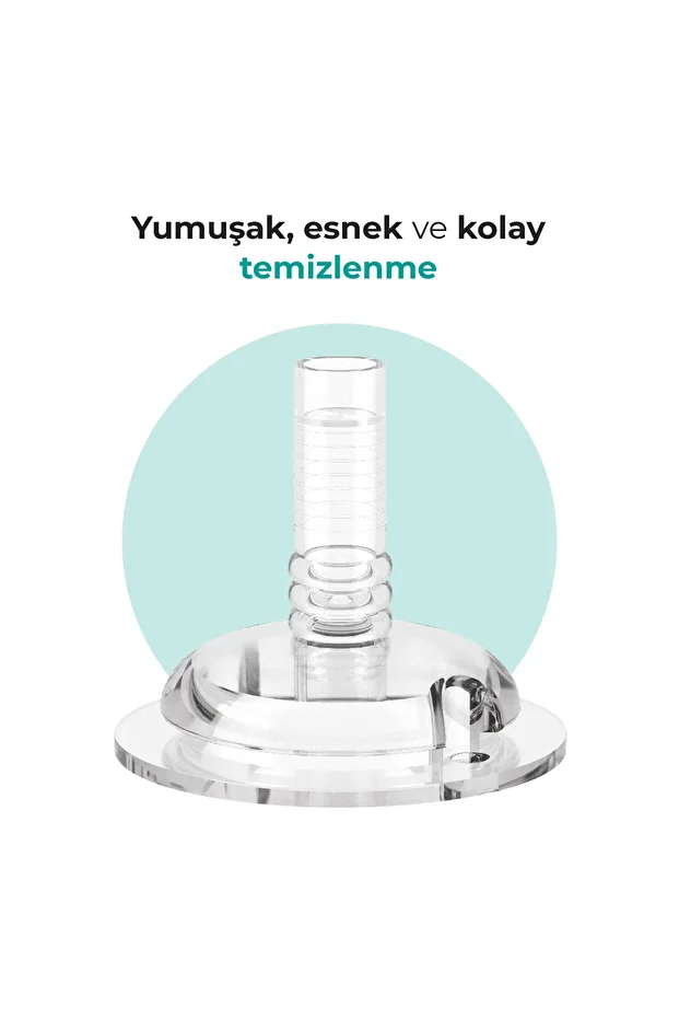 Akıtmaz Pipetli Bardak, 270 Ml, Pembe, 12 Ay, 1 Adet - 4