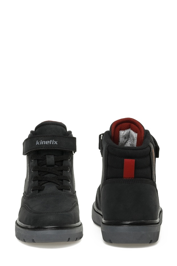 PORG 3PR fekete fiú magas szárú tornacipő - 5