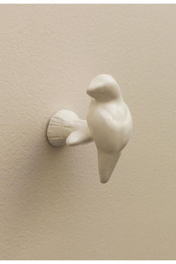 Dekoratif Tekli Kuş Modern Askılık Duvar Dekoru Askılık - 4