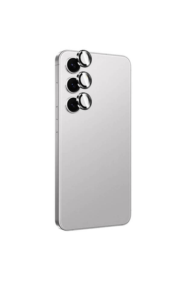 Galaxy S24 Zore Titanium Premium Tkdkerli Camera Lens Protector-Gray