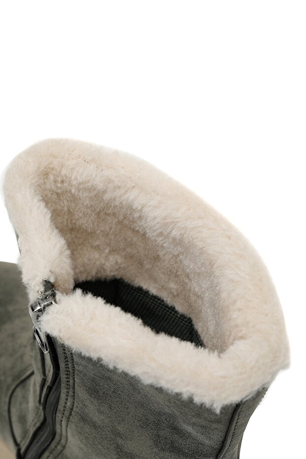 Dívčí boty Junat F 2pr Khaki - 4