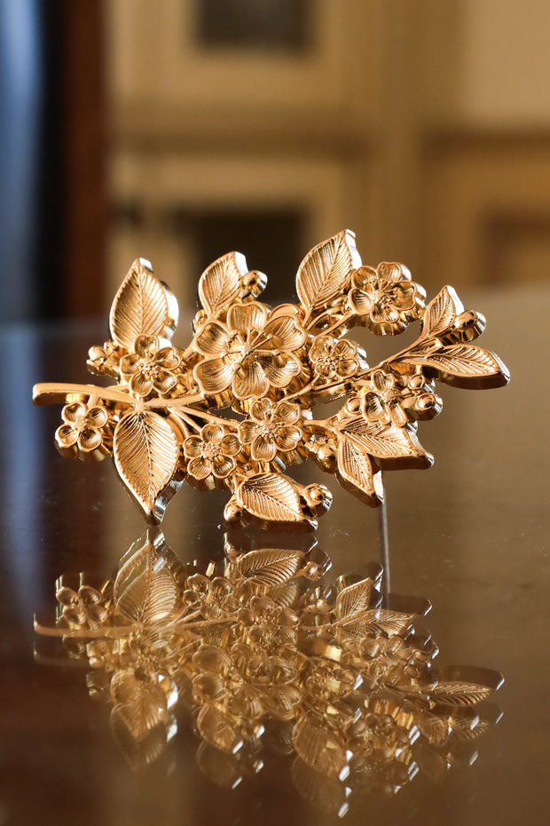 Kiraz Çiçeği Broş - 1