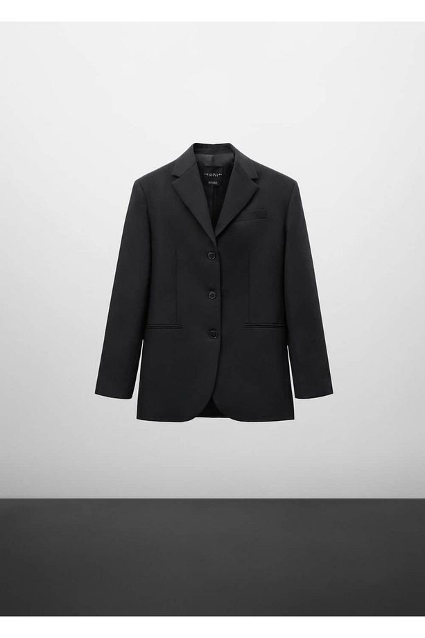 %100 saf yün blazer ceket - 3