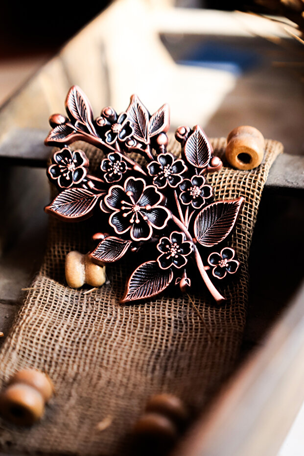 Kiraz Çiçeği Broş - 4